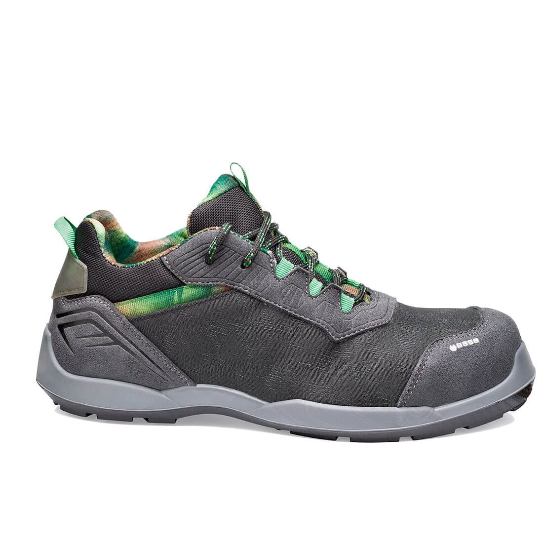 کفش ایمنی BASE Footwear مدل Grand Canyon/Tulum، بنددار، پایین، S1P، خاکستری