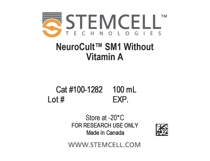 NeuroCult™ SM1 Medium without Vitamin A
