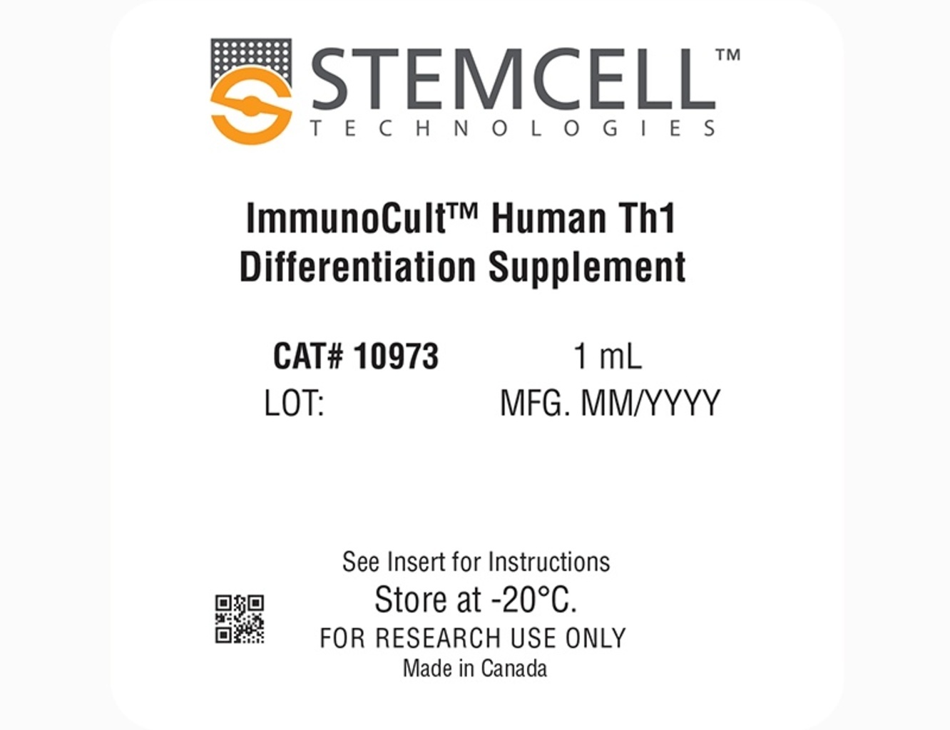 مکمل تمایز Th1 انسانی ImmunoCult™