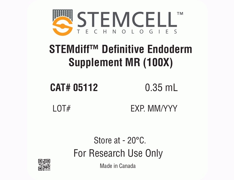 کیت اندودرم قطعی STEMdiff™ (بهینه‌سازی شده برای TeSR™-E8™)