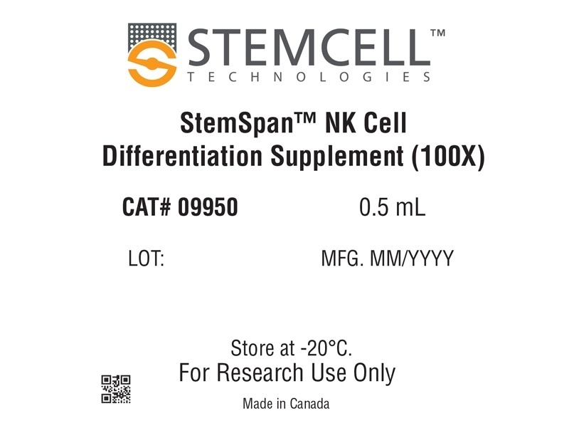 مکمل تمایز سلول‌های NK StemSpan™ (100X)