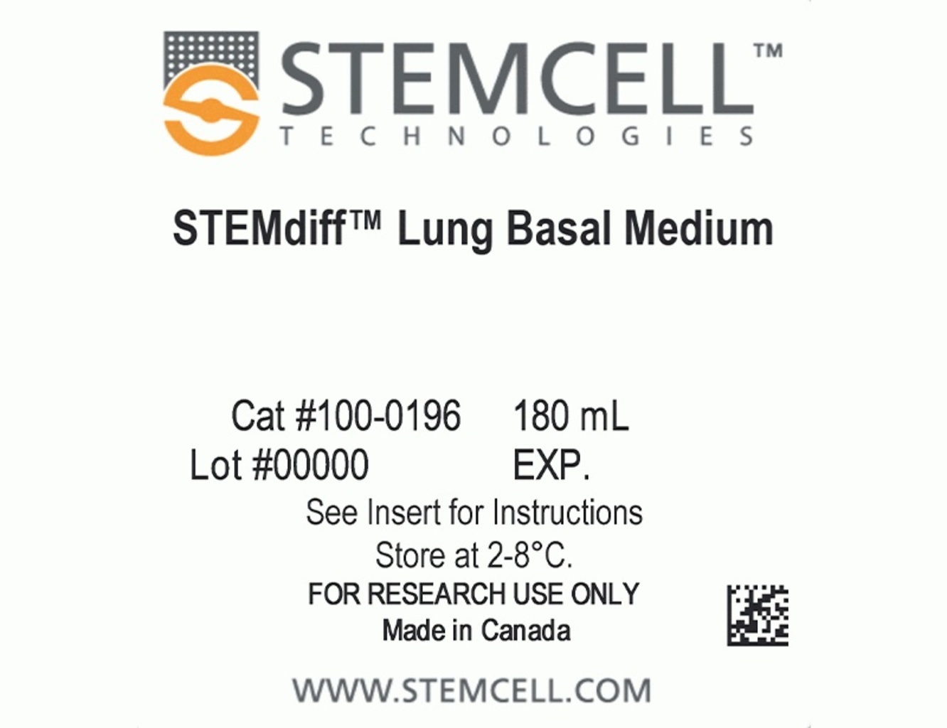 کیت پیش‌ساز ریه STEMdiff™