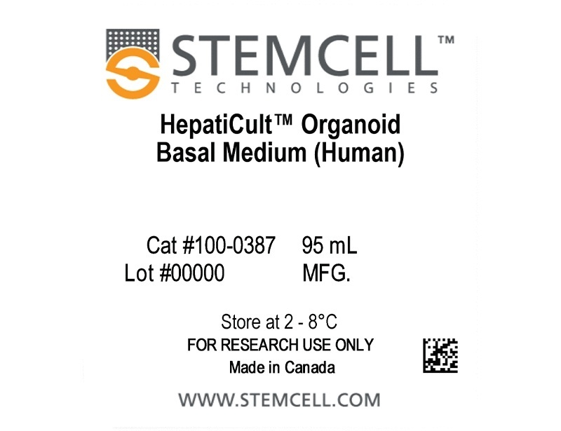 رسانای رشد ارگانوئید HepatiCult™ (انسان)