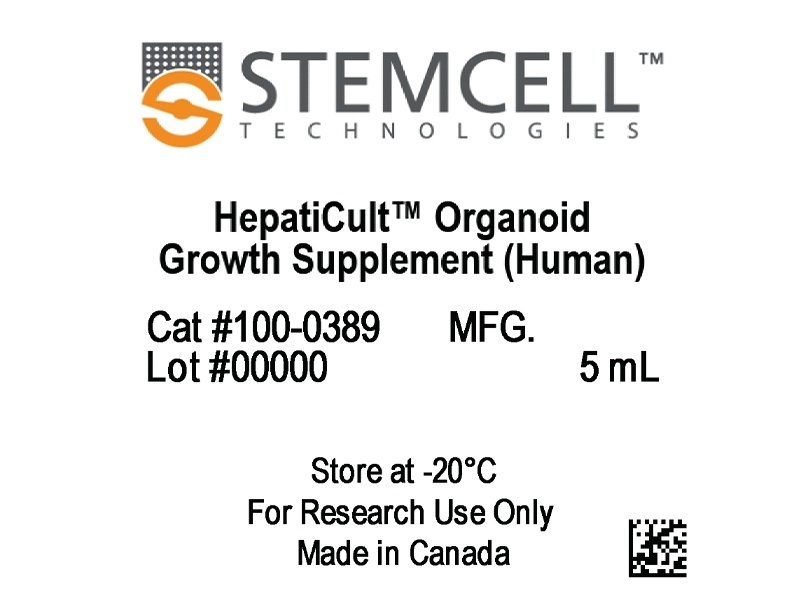 رسانای رشد ارگانوئید HepatiCult™ (انسان)
