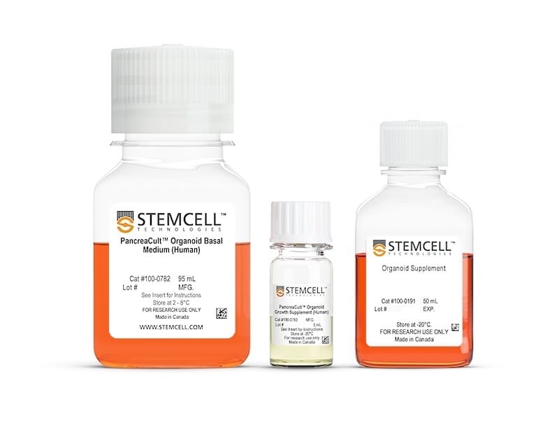 محیط آغازین ارگانوئید PancreaCult™ (انسانی)