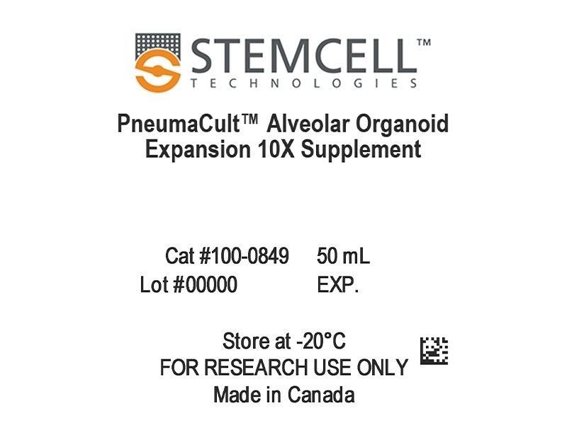 محیط انبساط ارگانوئید آلوئولی PneumaCult™