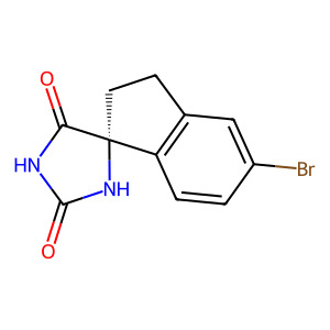 (R)-5'-Bromo-2',3'-dihydrospiro[imidazolidine-4,1'-indene]-2,5-dione 100mg pack 1 * 100 mg