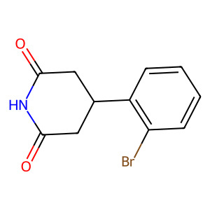 4-(2-Bromophenyl)piperidine-2,6-dione 1g pack 1 * 1 g